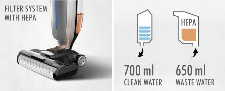 Immagine prodotto Trisa Wet Clean Smart T0713 9507.1310 Aspirapolvere a umido/asciutto cordless cordless