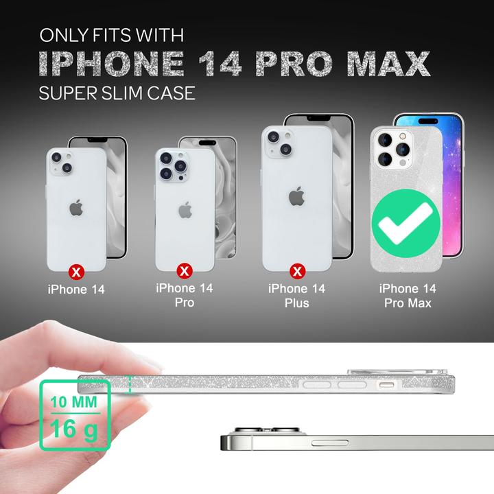 Image du produit Nalia Étui à paillettes (Apple iPhone 14 Pro Max)