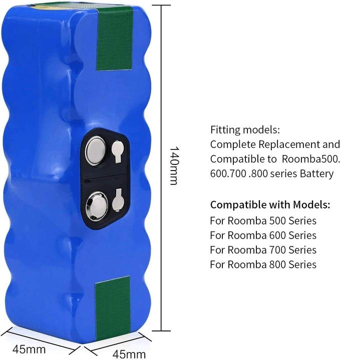 Produktbild Melasta 6400mAh Li-Ionen Ersatz Akku