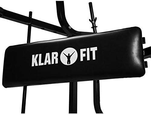 Image du produit Klarfit Workout Hero Banc de musculation, noir