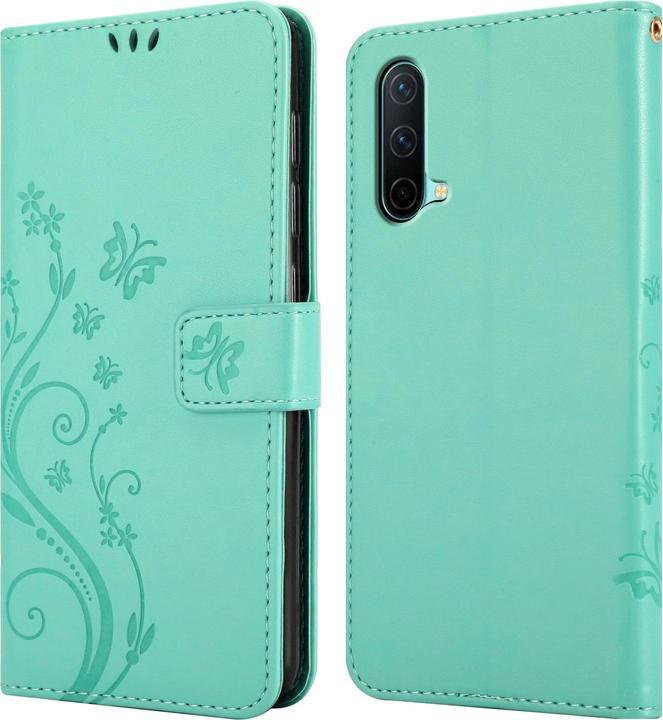 Immagine prodotto Cadorabo Copertina del libro a fiori (OnePlus Nord CE 5G)