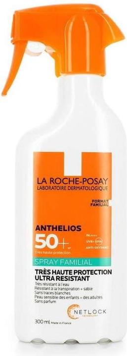 Image du produit La Roche Posay La Roche-Posay - Anthelios Family Spray SPF50+ - Crème pour le corps - 300ml (Crème pour le corps, 300 ml)