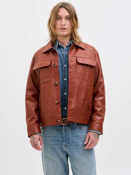 Actual product image Jack & Jones Lederjacke Lederjacke (XXL)