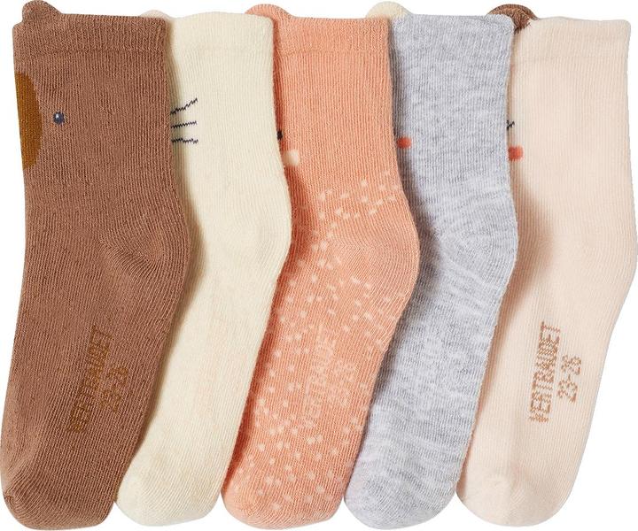 Produktbild Vertbaudet 5er-Pack Baby Socken mit Tieren Oeko-Tex (5er Pack, 23 - 26)