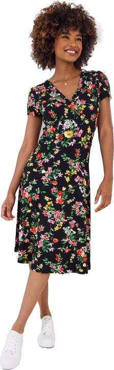 Image du produit Joe Browns Dark Floral Jersey Wrap Dress (44)