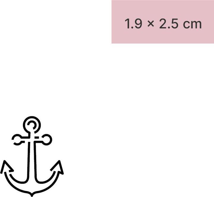 Image du produit minink Tatouage temporaire - Petite ancre