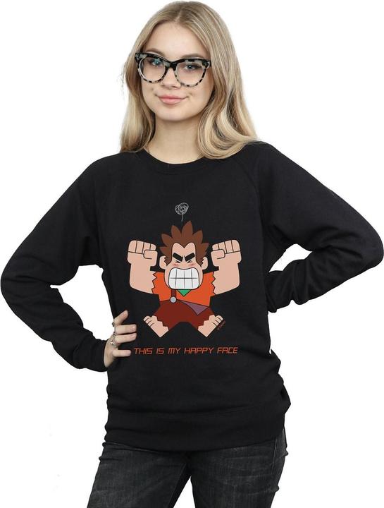 Produktbild Disney Wreck It Ralph Happy Face Sweatshirt (XL)