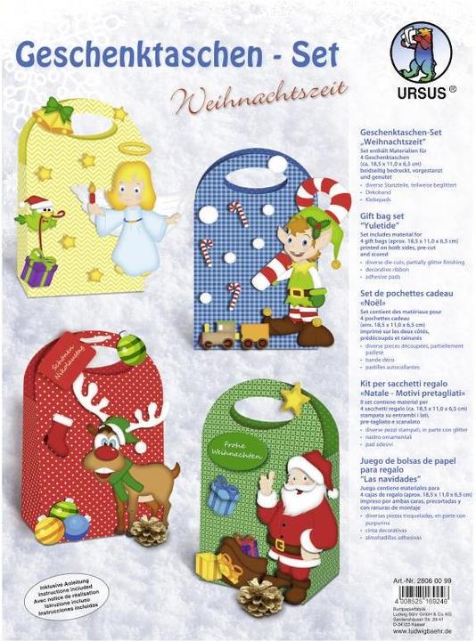 Actual product image Ursus Gift bag Christmas time (Gift bag, 4 x)