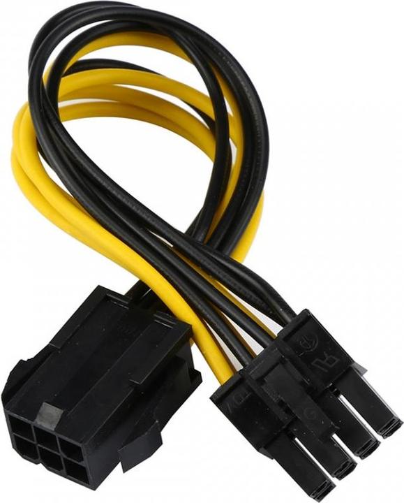 Immagine prodotto PowerGuard Cavo di alimentazione per schede grafiche PCI-E da 6 a 8 pin per GPU 12cm