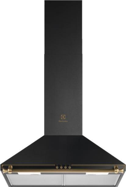 Image du produit Electrolux EFC226R cooker hood Wall-mounted Black ³/h D (Hotte murale)