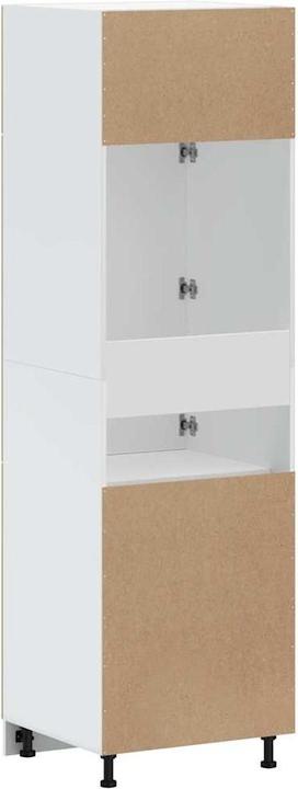 Produktbild VidaXL Küchenschrank Lucca Sonoma-Eiche Holzwerkstoff hoher Küchenschrank (60 x 57 x 207 cm)