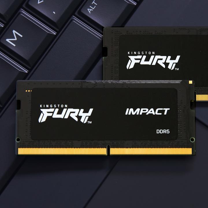 Immagine prodotto Kingston FURY Impact (2 x 16GB, 4800 MHz, RAM DDR5, SO-DIMM)