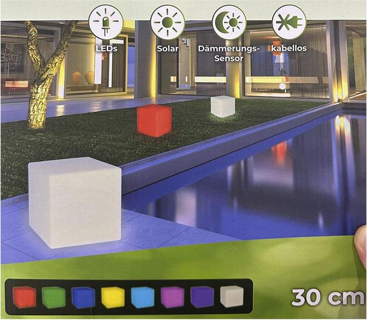 Immagine prodotto Fs-Star Solar Würfelleuchte LED 30x30cm