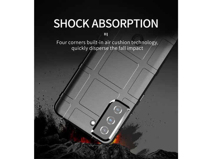 Produktbild Screenguard Samsung Galaxy S21+ Rugged Shield Hülle (Samsung Galaxy S21+)