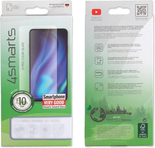 Immagine prodotto 4smarts Second Glass X-Pro Clear per Samsung Galaxy XCover6 Pro (1 Pezzo/i, Samsung Galaxy XCover 6 Pro)