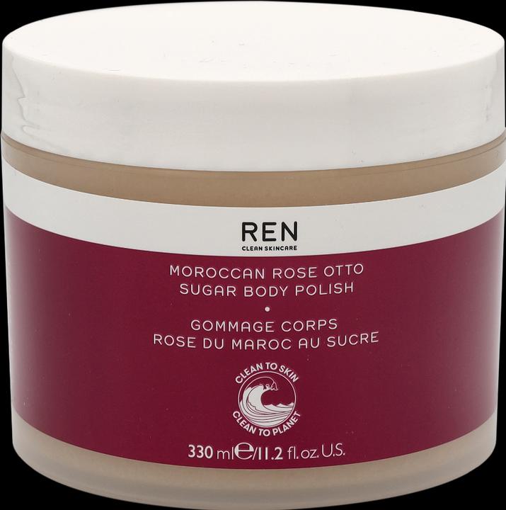 Actual product image Ren Moroccan Rose Otto Sugar Body Polish (330 ml)