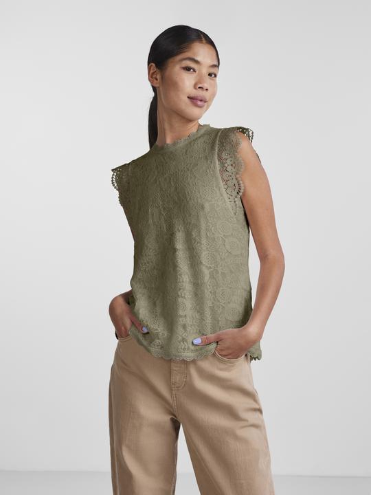 Image du produit Pieces Pcolline Sl Lace Top Noos (XXL)