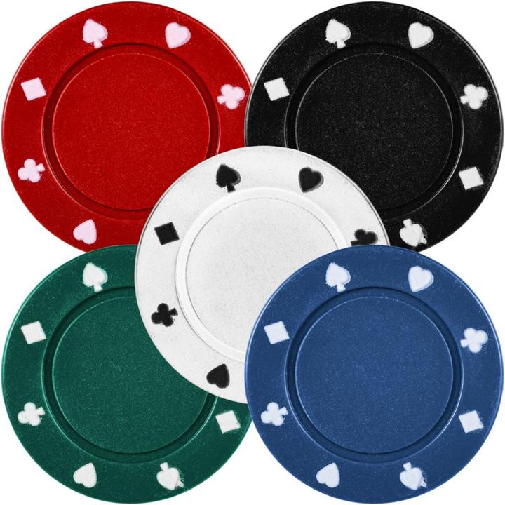 Actual product image Games Planet Poker set 200 chips metal box