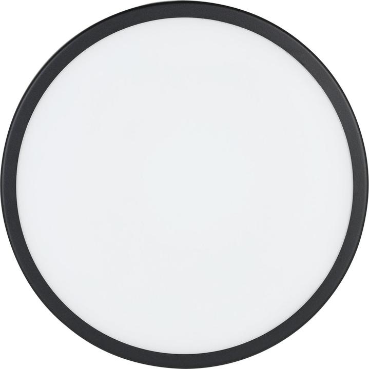 Immagine prodotto EGLO 900846 LED PALERMO Lampada da parete/soffitto a LED 3x5.7W Ø300mm Nero Bianco Bianco caldo IP44 (2100 lm)
