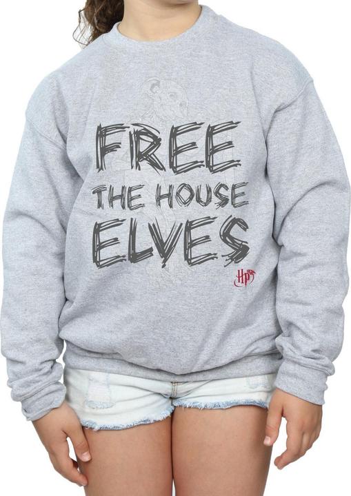 Immagine prodotto Dobby Free The House Elves Felpa Ragazze (152, 158)