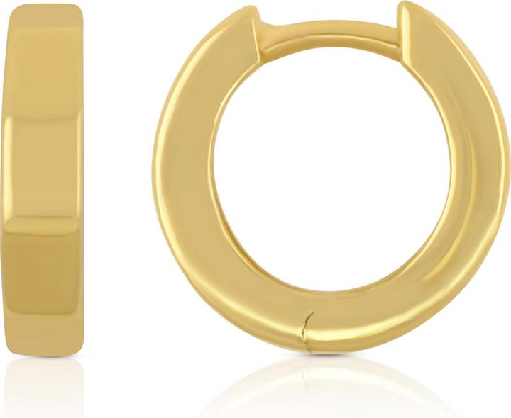 Actual product image Muau Creoles (750/18 K Yellow gold)