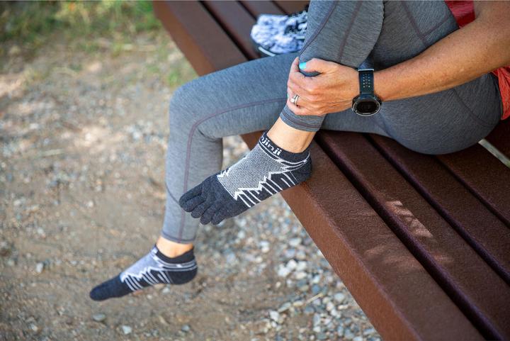 Actual product image Injinji Ultra Run No-Show Wool (M)