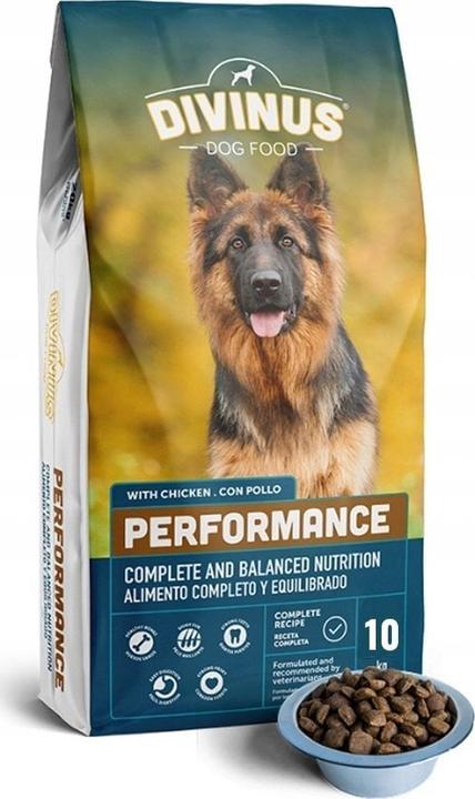Actual product image Divinus Performance for German Shepherd - dry dog food - 10 kg (Senior, 1 pcs., 10000 g)