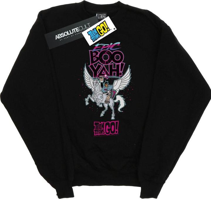 Actual product image Mens Teen Titans Go Epic Boo Yah Sweatshirt (M)