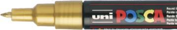 Produktbild Posca Marker PC-1M Rundspitze (Gold, Schwarz, 0.70 mm, 1 x)
