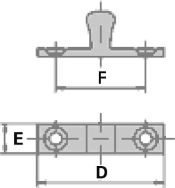Actual product image BestaPac Kugelschnäpper aus Messing 70x13
