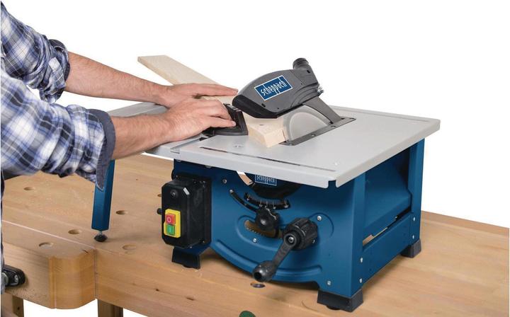 Actual product image Scheppach HS80 Circular Table Saw 230V 50Hz 1200W - 210mm