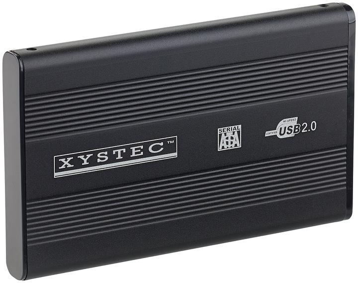 Immagine prodotto Xystec Contenitore per dischi rigidi in alluminio da 2,5" USB 2.0 per dischi rigidi SATA (2.5")