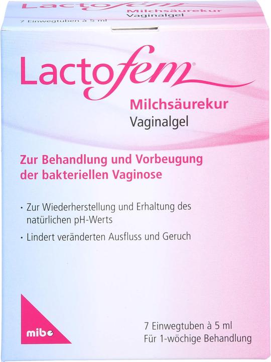 Actual product image Mibe Lactofem Lactic Acid Cure Vaginal Gel, 35 ml Gel (35 ml, Intimate gel)