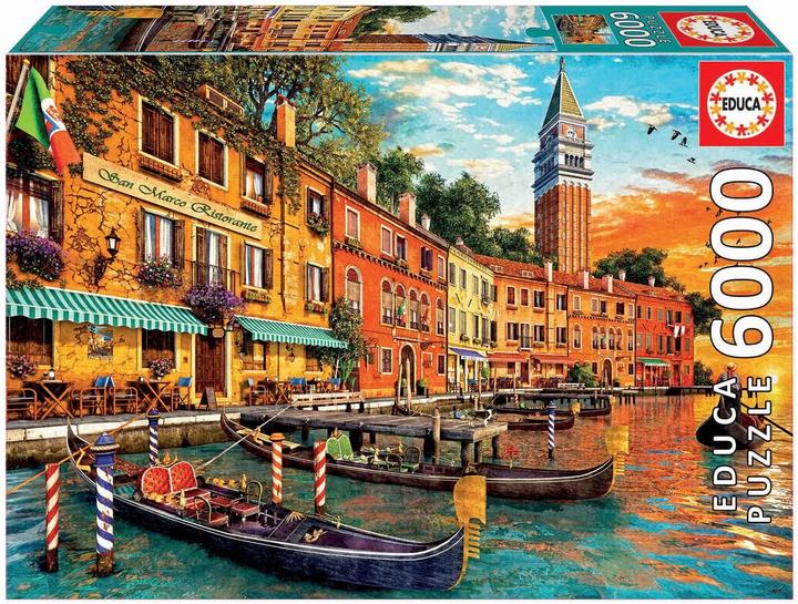 Educa San Marco 6000 Teile Panorama Puzzle (6000 Teile)