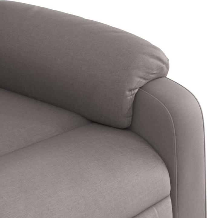 Produktbild VidaXL Massagesessel Aufstehhilfe Fernsehsessel Relaxsessel Sessel Taupe Stoff