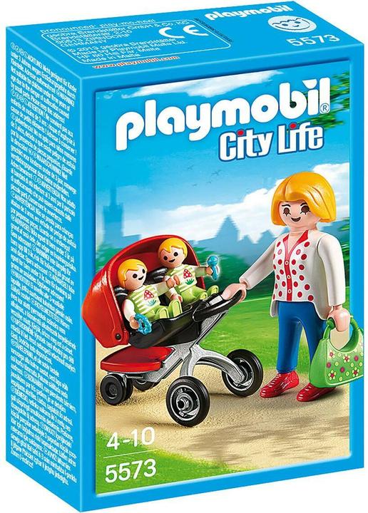 Produktbild Playmobil Zwillingskinderwagen (5573, Playmobil City Life)