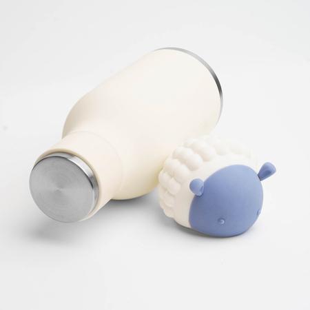 Produktbild Asobu Bestie Sheep - Thermoflasche mit Strohhalm 460 ml