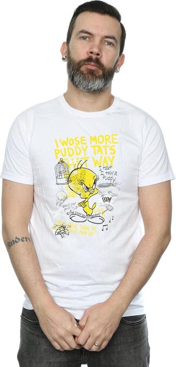 Immagine prodotto Looney Tunes More Puddy Tats Maglietta Titti Uomo (M)