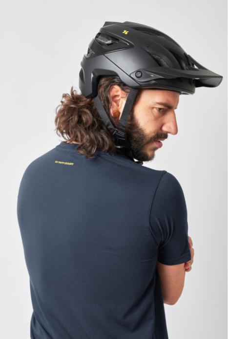 Produktbild dirtlej Mountee Shortsleeve Jersey, blau/lime, S (S)