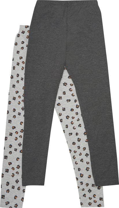 Image du produit Minymo Leggings Lot de 2 Greymelange Gr. 92 (92)