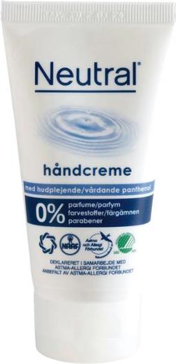 Produktbild Neutral 0%, Cream, Sensitive skin, Cleansing, Hydrating, Moisturizing, 75 ml, Tube, Dye, Paraben (75 ml)