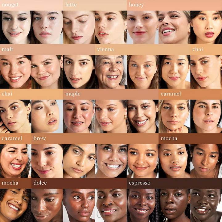 Actual product image Ere Perez Oat Milk Foundation (Dolce: dark warm)