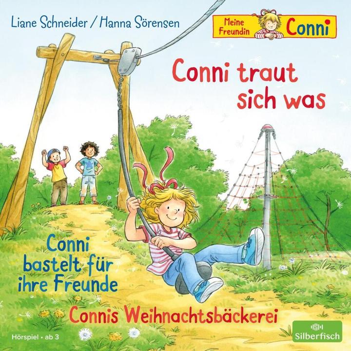 Conni ose faire quelque chose / Conni bricole pour ses amis / La pâtisserie de Noël de Conni (Liane Tailor, Hanna Sörensen, Allemand)