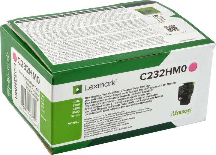Actual product image Lexmark C232HM0 (M)
