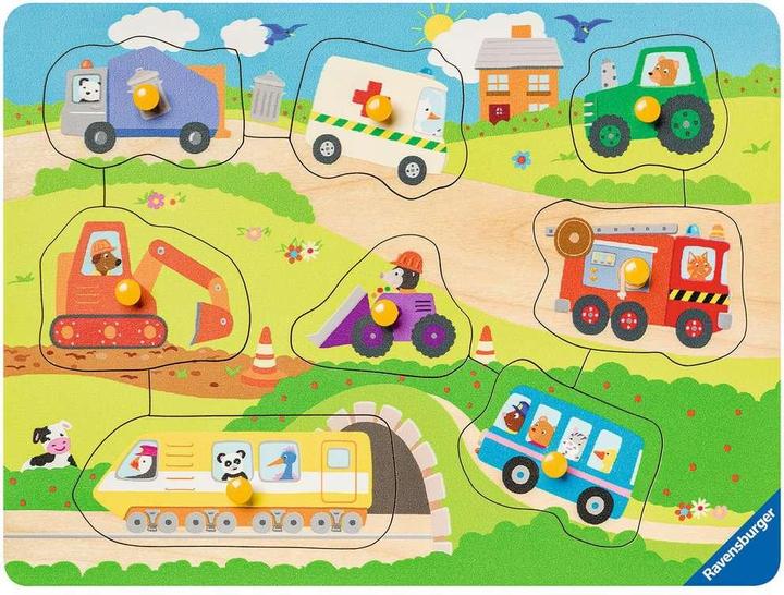 Actual product image Ravensburger Favourite vehicles (8 pieces)