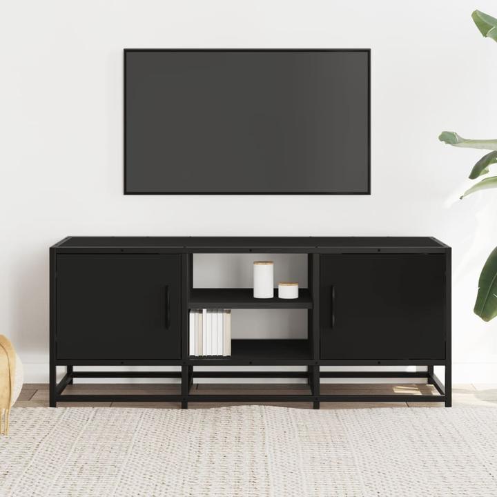 Produktbild VidaXL TV Schrank Lowboard Fernsehschrank Fernsehtisch Holzwerkstoff Metall (100 x 35 x 41 cm)