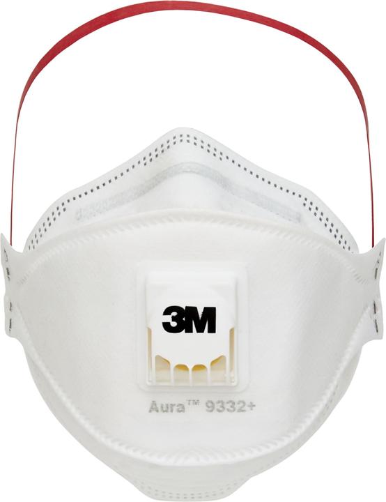 Image du produit 3M Masque de protection respiratoire, blanc (FFP3, 5 x)