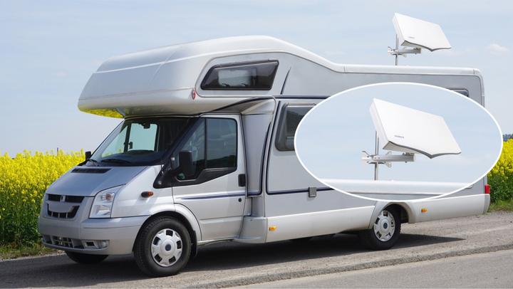 Actual product image Humax Mobile flat antenna H40D Single (Flat antenna)