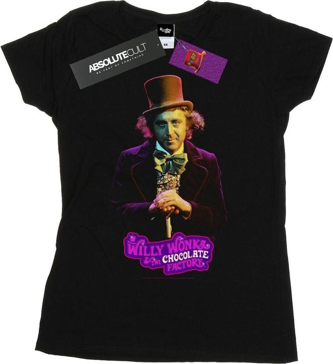 Image du produit Willy Wonka & the Chocolate Factory - T-shirt DARK POSE - Femme (S)