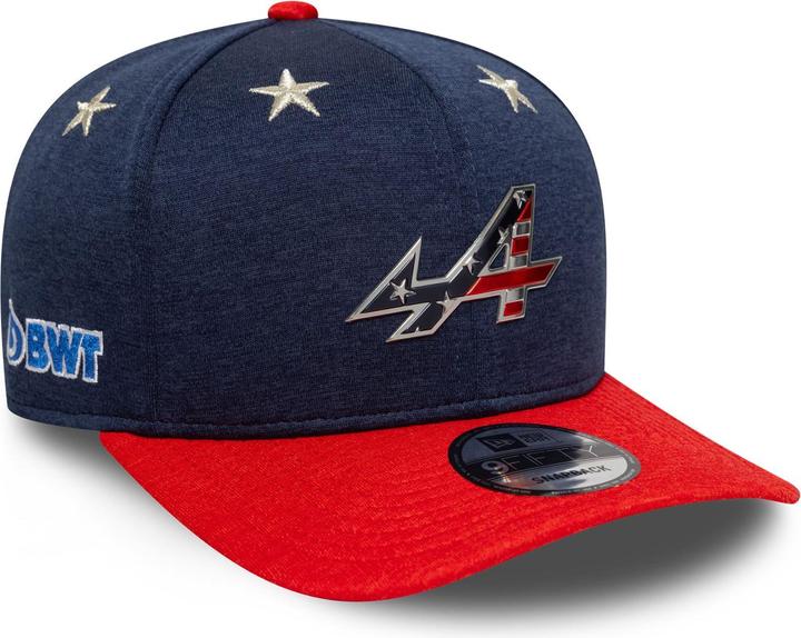 Actual product image New Era 9Fifty Snapback Cap - F1 BTW Alpine LAS VEGAS - M/L (M/L)